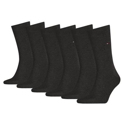 Tommy Hilfiger sokken 6-paar antraciet