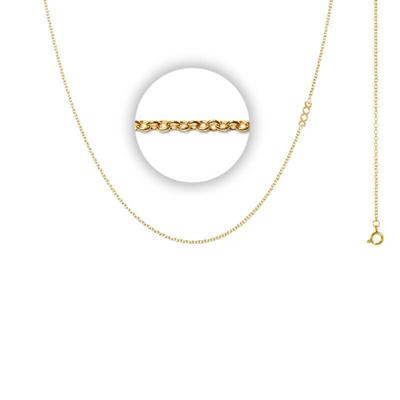 iXXXi Ketting met Logo 1 mm Goud 40 cm