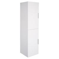 Shout hoge kast knock-down links/rechts | wit | 140 x 35 x 35 cm