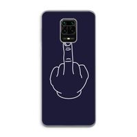 F**k U: Xiaomi Redmi Note 9 Pro Transparant Hoesje