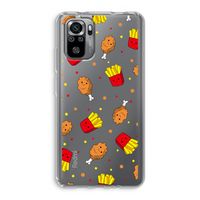 Chicken 'n Fries: Xiaomi Redmi Note 10S Transparant Hoesje