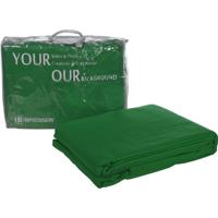 Bresser Y-9 Achtergronddoek 6x6m Chromakey groen OUTLET
