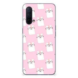 OnePlus Nord CE 5G TPU Hoesje Sleeping Cats