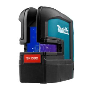 Makita SK106DZ Kruislijn / punt laser rood 12V Max Basic Body in Tas