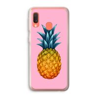Grote ananas: Samsung Galaxy A20e Transparant Hoesje