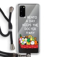 Bento a day: Samsung Galaxy S20 Transparant Hoesje met koord