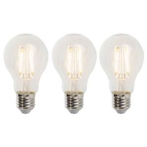 LUEDD Set van 3 E27 dimbare LED lampen A60 5W 470 lm 2700K