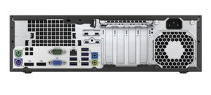 HP EliteDesk 800 G2 DDR4-SDRAM i5-6500 SFF Intel® Core™ i5 8 GB 128 GB SSD Windows 7 Professional PC Zwart