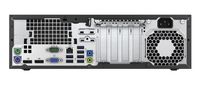 HP EliteDesk 800 G2 DDR4-SDRAM i5-6500 SFF Intel® Core™ i5 8 GB 128 GB SSD Windows 7 Professional PC Zwart - thumbnail