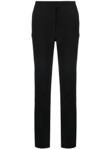 Courrèges pantalon slim à taille mi-haute - Noir