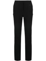 Courrèges pantalon slim à taille mi-haute - Noir