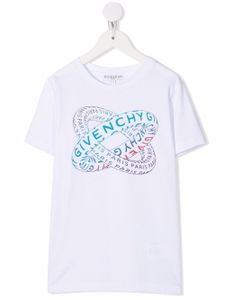 Givenchy Kids t-shirt à logo imprimé - Blanc