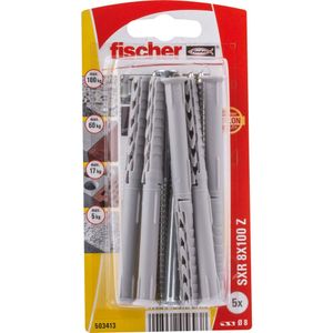 Fischer 503413 schroefanker & muurplug 10 stuk(s) Schroef- & plugset 100 mm