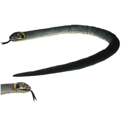 Pluche knuffel dieren ringslang van 150 cm