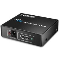 HDMI-splitter 1 x 2 - 3D, 4K Ultra HD - Zwart - thumbnail