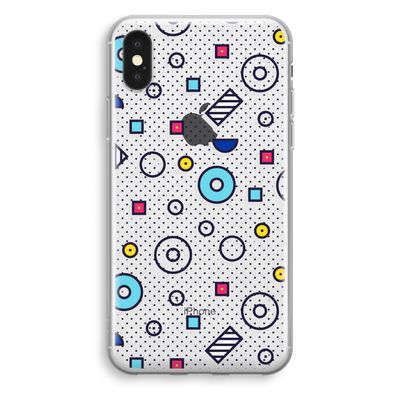 8-bit N°9: iPhone XS Transparant Hoesje