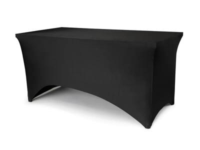 Tafelhoes Zwart Stretch Spandex 183x76x74cm