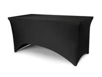 Tafelhoes Zwart Stretch Spandex 183x76x74cm