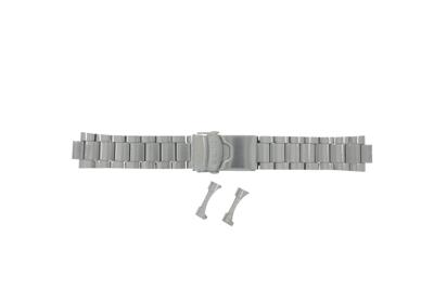 Horlogeband Seiko SRPD61K1 / 4R36-07G0 / 5 Sports / M0KWX13J0 Staal 22mm