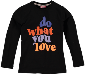 O'Chill Meisjes shirt - Philien - Zwart