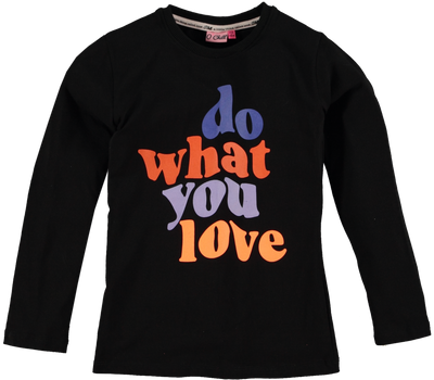 O'Chill Meisjes shirt - Philien - Zwart