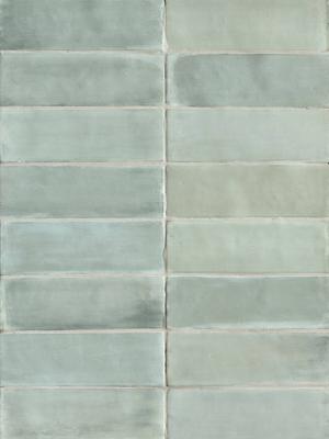 Wandtegel groen Sartoria Tint 16x5cm sea glass mat