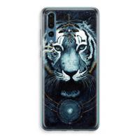 Darkness Tiger: Huawei P20 Pro Transparant Hoesje