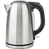 Nedis KAWK350EAL Waterkoker Aantal/Volume: 1.7 l Zilver, Zwart