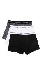 Calvin Klein lot de trois boxers à taille à logo - Blanc