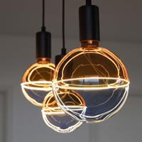 Illusion LED Globe 188 Amber Blue M