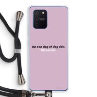 gij beslist: Samsung Galaxy Note 10 Lite Transparant Hoesje met koord