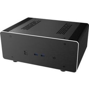 Akasa A-ITX48-M1B computerbehuizing Small Form Factor (SFF) Zwart