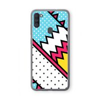Pop Art #2: Samsung Galaxy A11 Transparant Hoesje