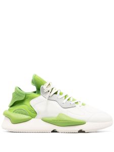 Y-3 baskets Kaiwa à empiècements - Vert