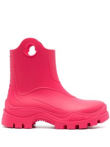 Moncler bottines de pluie Misty - Rose