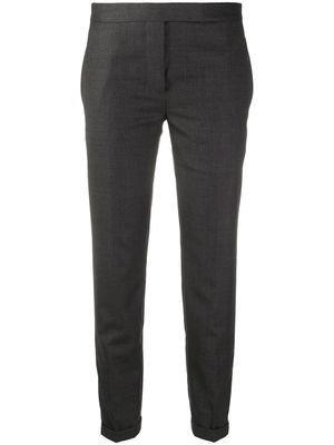 Thom Browne tailored cropped trousers - Gris