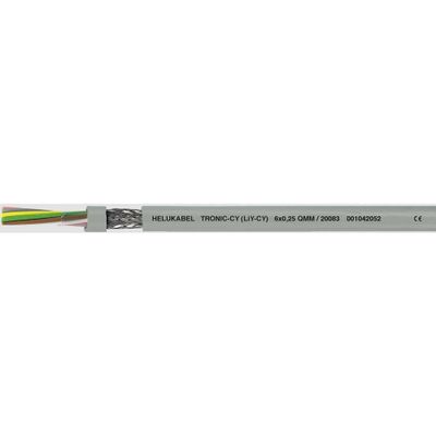 HELU 16480-1000 Datakabel LiYCY 7 x 1 mm² Grijs 1000 m