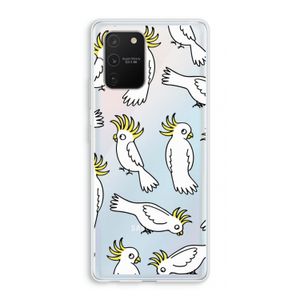 Papegaai: Samsung Galaxy S10 Lite Transparant Hoesje