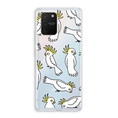 Papegaai: Samsung Galaxy S10 Lite Transparant Hoesje