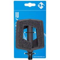 M-Wave Pedaalset steady flat anti-slip - zwart