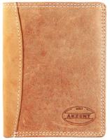 Akzent heren portemonnee Leer RFID Bruin Used Look
