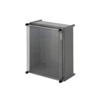 Weidmüller TBF 37/30/18 TRSP 0500800000 Universele behuizing 302 x 372 x 175 Polyester Lichtgrijs, Transparant 1 stuk(s)