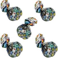 Don Juan Knikkers - 395x stuks - gekleurd - in een netje