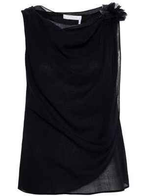 Chloé Tanktop met broche-detail - Blauw