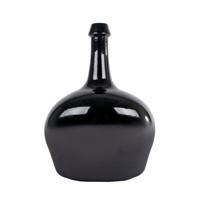 Diversen Vaas graffa victoria s mat/glans zwart 19x14x26 glas