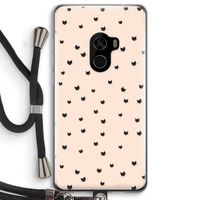 Kleine kattenkopjes: Xiaomi Mi Mix 2 Transparant Hoesje met koord