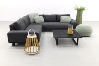 Barcelona/Cuba Sunbrella loungeset - Sooty - 3-delig Barcelona/Cuba Sunbrella loungeset - Sooty - 3-delig