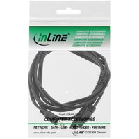 InLine 99300B audio kabel 2 m 3.5mm 2 x 3.5mm Zwart - thumbnail
