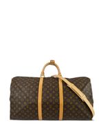 Louis Vuitton Pre-Owned sac de voyage Keepall Bandoulière 60 (1998) - Marron - thumbnail