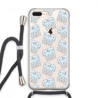 Octopussen: iPhone 7 PLUS Transparant Hoesje met koord